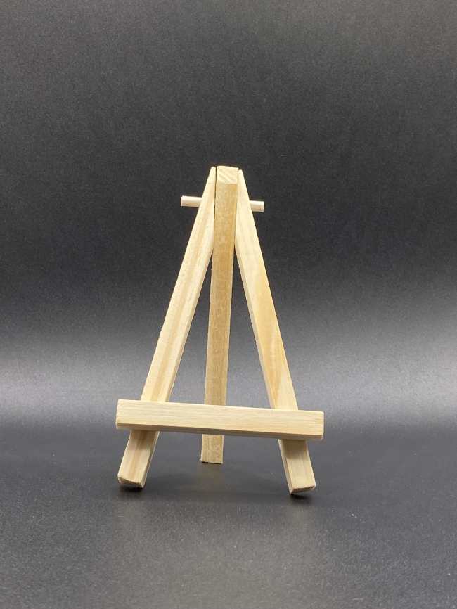 kleine Holz-Staffelei