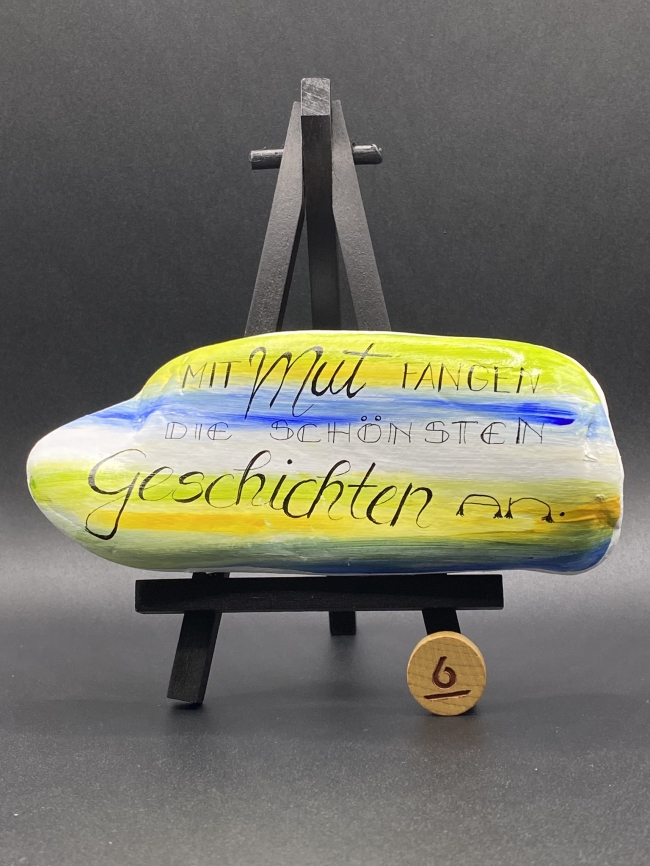 Mit Mut fangen die schönsten Geschichten an. #6