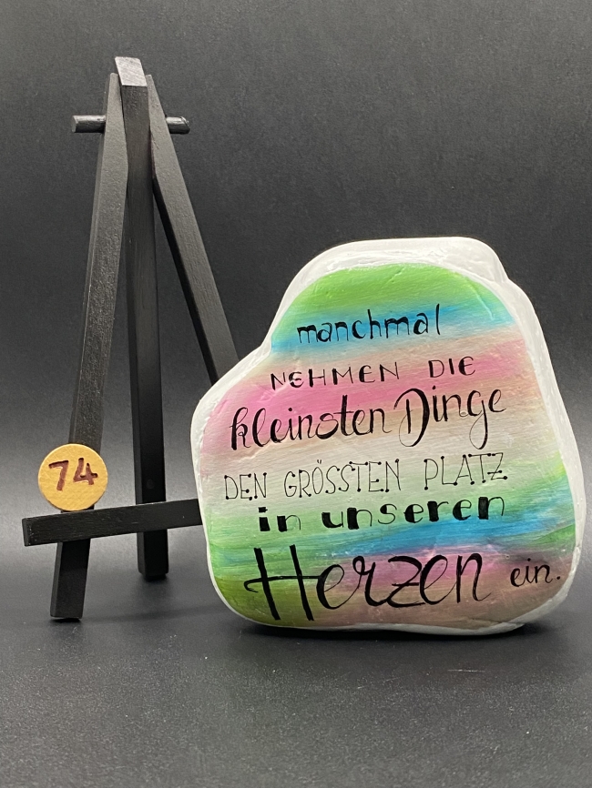 Manchmal nehmen die kleinsten Dinge den grössten Platz in unseren Herzen ein. #74