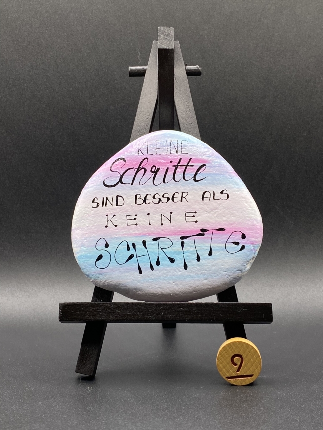 Kleine Schritte sind besser als keine Schritte. #9